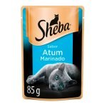 Ração Úmida Sheba Sachê Para Gatos Adultos - Atum Marinado 85g