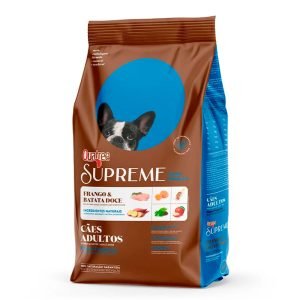 Ração Quatree Supreme Cães Adultos Raças Pequenas Frango e Batata Doce - 3kg