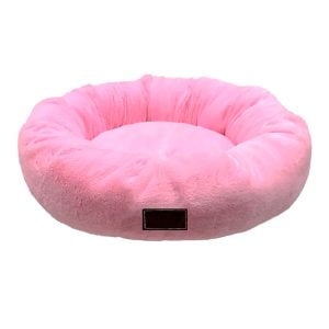 Cama Nuvem Pelúcia Para Cães e Gatos Popular Pet Rosa Tamanho. M