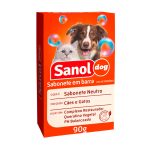 Sabonete Sanol Dog Neutro Para Cães e Gatos 90g