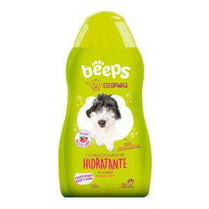 Condicionador Hidratante Beeps Estopinha Para Cães e Gatos Pet Society 480mL