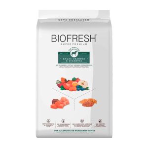 Ração Biofresh para Cães Adultos Raças Grandes e Gigantes - Mix de Carne, Frutas, Legumes 15kg