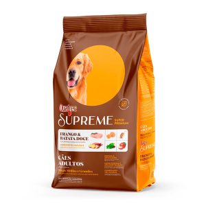 Ração Quatree Supreme Cães Adultos Raças Médias e Grandes Frango e Batata Doce - 20kg