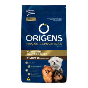 Ração Origens Raças Específicas Cães Filhotes Yorkshire, Maltês e Spitz - 10,1kg