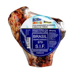 Osso Natural Cabeça de Fêmur Para Cães Bonapet 1 Unidade