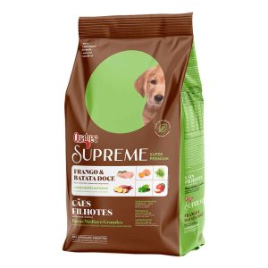 Ração Quatree Supreme Cães Filhotes Raças Médias e Grandes Frango e Batata Doce 15kg