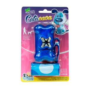 Kit Cata Caca Para Cães Savana Pet - Azul