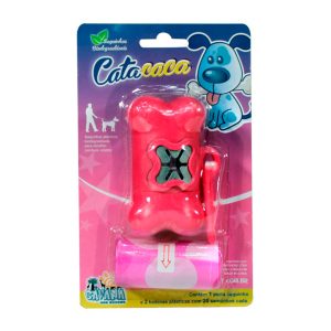 Kit Cata Caca Para Cães Savana Pet - Rosa