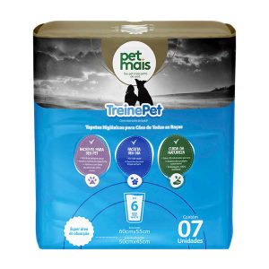 Tapete Higiênico Para Cães TreinePet Petmais - 7 Unidades