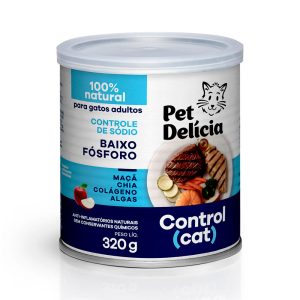 Ração Úmida Para Gatos Adultos Pet Delícia Control Cat 320g
