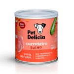 Ração Úmida Para Cães Adultos Pet Delícia Carreteiro Suíno 320g