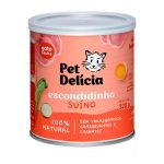 Ração Úmida Para Gatos Adultos Pet Delícia Escondidinho Suíno 320g