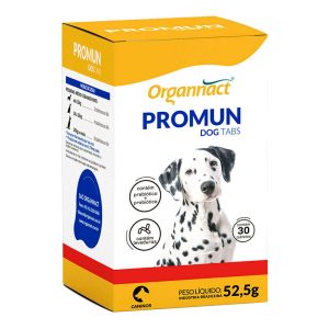 Suplemento Promun Dog Tabs Para Cães Organnact 52,5g 30 Tabletes