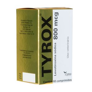 Tyrox 800 mcg Repositor Hormonal Cepav 60 Comprimidos