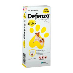 Antipulgas e Carrapatos Defenza MSD Para Cães de 2 a 4,5kg 1 Comprimido