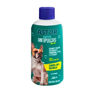 Shampoo Antipulgas Astor Para Cães 500ml