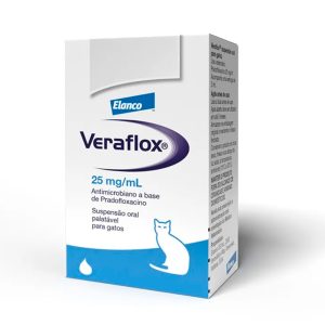 Antimicrobiano Veraflox Suspensão Oral Para Gatos Elanco 15ml
