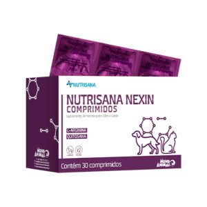 Suplemento Nexin Para Cães e Gatos Nutrisana 30 Comprimidos