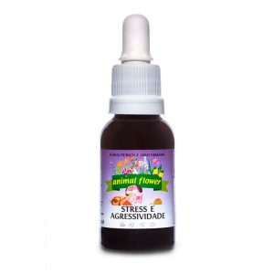 Floral de Bach Stress e Agressividade Animal Flower 30mL