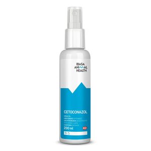Cetoconazol Spray 2% Para Cães e Gatos Ibasa - 200ml