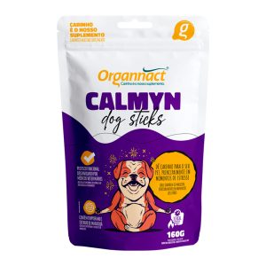 Suplemento Calmyn Dog Sticks Para Cães Organnact 160g