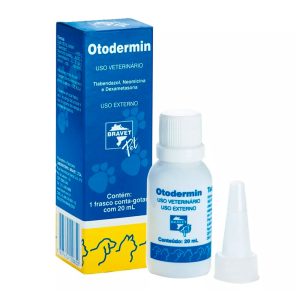 Otodermin Para Cães e Gatos Bravet 20mL