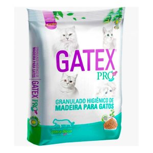 Granulado Higiênico de Madeira Para Gatos Gatex 20kg