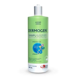 Shampoo Dermogen Para Cães e Gatos Agener União 500ml