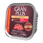 Ração Úmida GranPlus Gourmet Para Gatos Adultos Patê Carne 150g