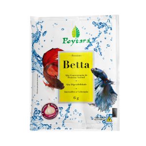 Ração Poytara Para Peixes Betta Sachê 6g