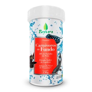 Ração Poytara Para Peixes Carnívoros de Fundo 130g