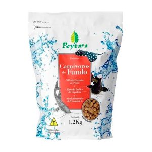Ração Poytara Para Peixes Carnívoros de Fundo 1,2kg