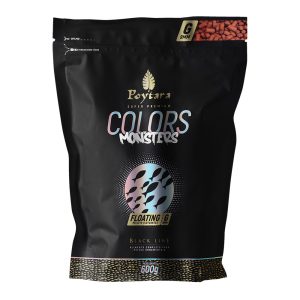 Ração Poytara Para Peixes Monsters Colors Floating G Black Line 600g