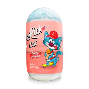 Petisco Cremoso Hana Lick Cat para Gatos Sabor Salmão 40g