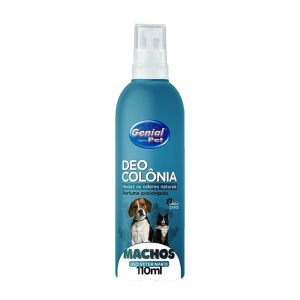 Deo Colônia Para Cães e Gatos Macho Genial Pet 110mL