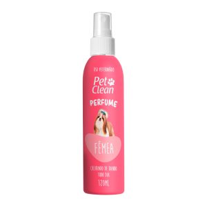 Perfume Para Cães e Gatos Pet Clean Fêmea 120mL