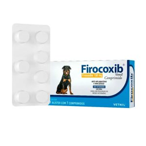 Firocoxib 150mg Anti-inflamatório Para Cães Vetnil 7 Comprimidos
