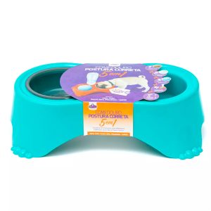 Comedouro Postura Correta Para Cães Porte Mini e Pequeno Tiffany Pet Injet