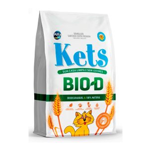 Areia Higiênica Kets Bio-D Para Gatos 3kg