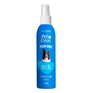 Perfume Para Cães e Gatos Pet Clean Machos 120mL