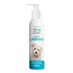 Limpa Lágrimas Para Cães e Gatos Pet Clean 100mL
