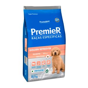 Ração Premier Raças Específicas Para Cães Filhotes Golden Retriever Sabor Frango 10,1kg