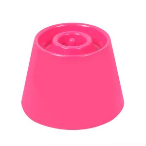 Comedouro Alto e Lento Para Cães Dog Eat Pet Games Rosa Pequeno