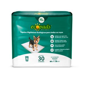 Tapete Higiênico EcoPads Baby Petmais 30 Unidades