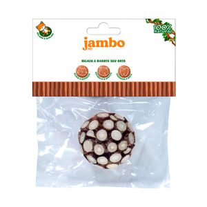 Brinquedo Para Gatos Bolinha Wood Matatabi Grande Jambo Pet