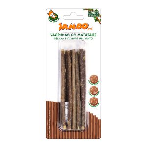 Brinquedo Para Gatos Varinha de Matatabi Jambo 10 Unidades