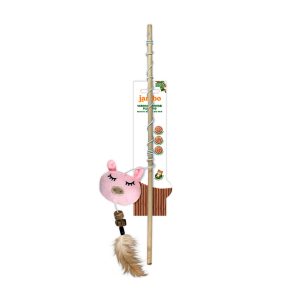 Brinquedo Para Gatos Varinha Matatabi Plush Pig Jambo Pet