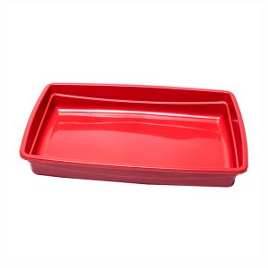 Bandeja Higiênica Pop Para Gatos Vermelho Pet Injet