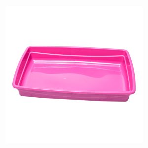 Bandeja Higiênica Pop Para Gatos Rosa Pet Injet