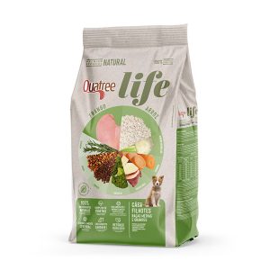 Ração Quatree Life Cães Filhotes Raças Médias e Grande Frango e Arroz 15kg